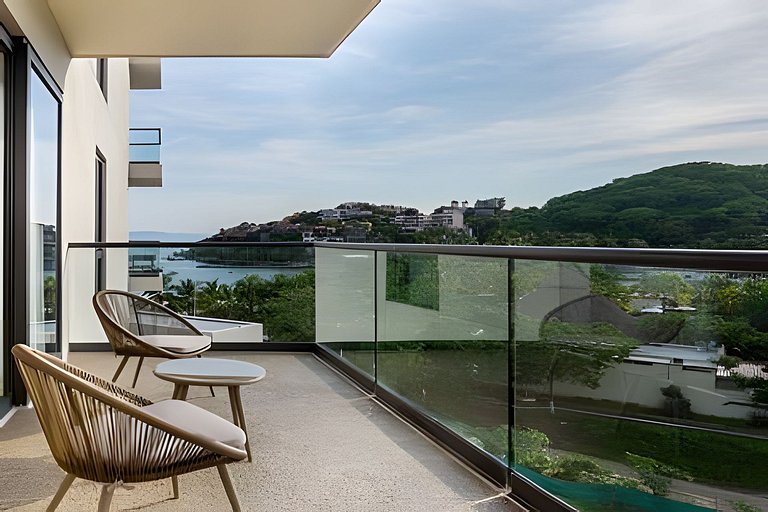 Departamento con vista lateral al mar en Zantamar