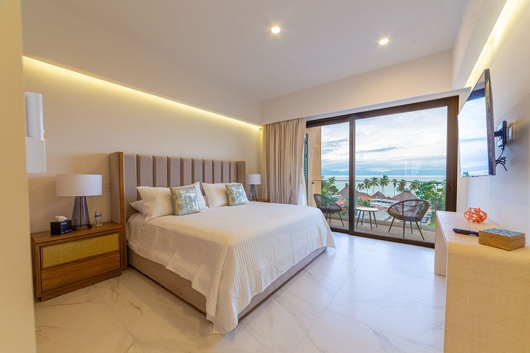 Depto Nuevo 2 Recámaras en Bucerías Vista al Mar