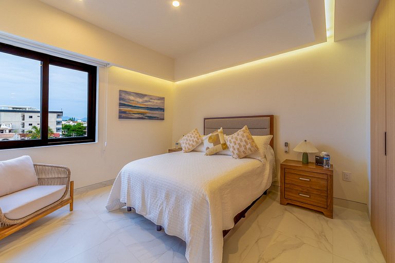 Depto Nuevo 2 Recámaras en Bucerías Vista al Mar