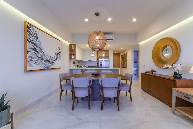 Depto Nuevo 2 Recámaras en Bucerías Vista al Mar