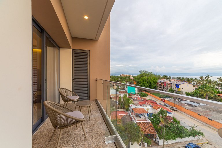 Depto Nuevo 2 Recámaras en Bucerías Vista al Mar